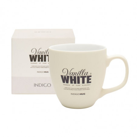 Mug Céramique Indigo Vanilla White