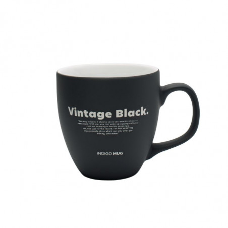 Vintage Black Indigo Keramische Mug